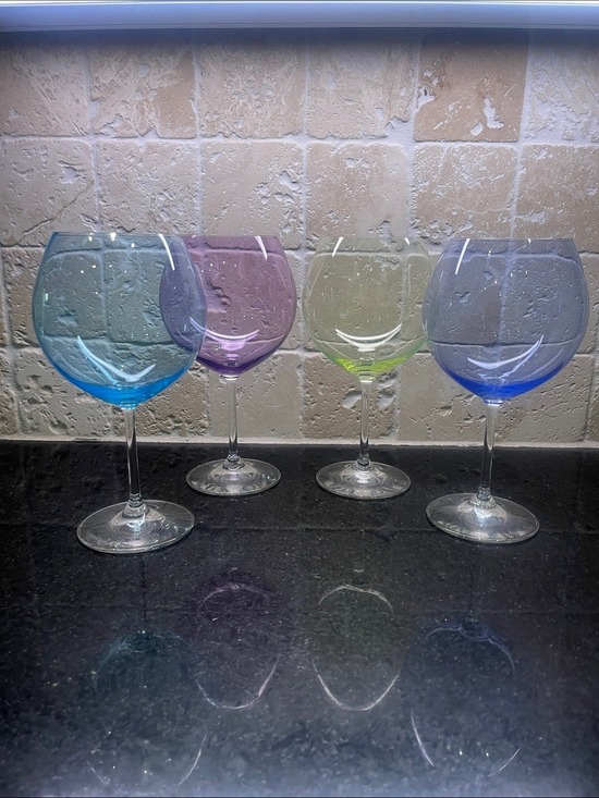 Waterford Crystal Other - Marquis by Waterford Vintage Ombre Aromatic Balloon Wine Glasses Set of 4.